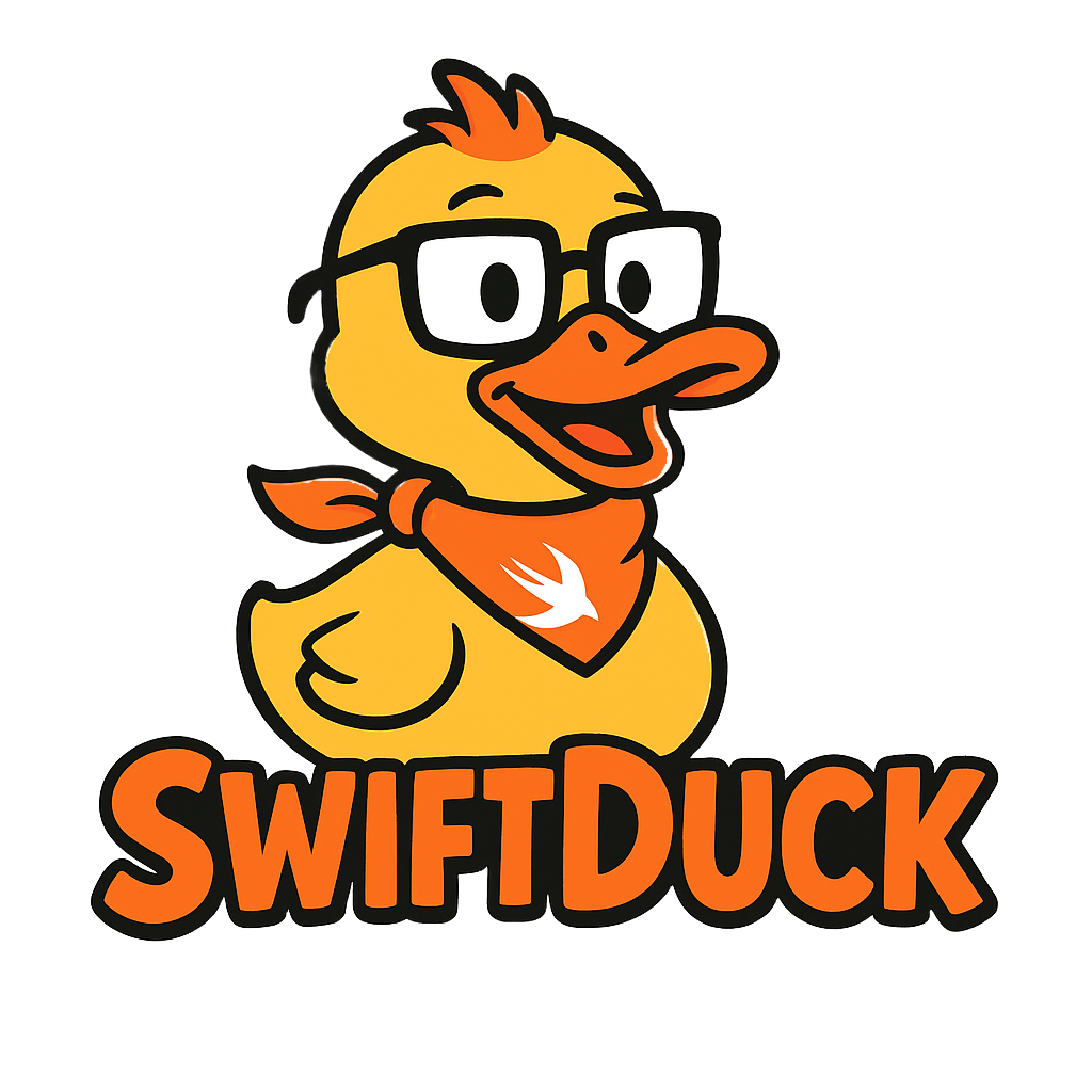 SwiftDuck Logo - Apprendre Swift et SwiftUI